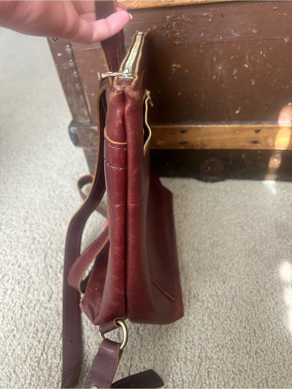 Portland Leather Backpack